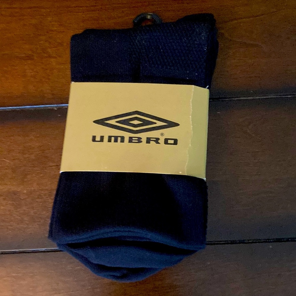 Umbro Black soccer socks